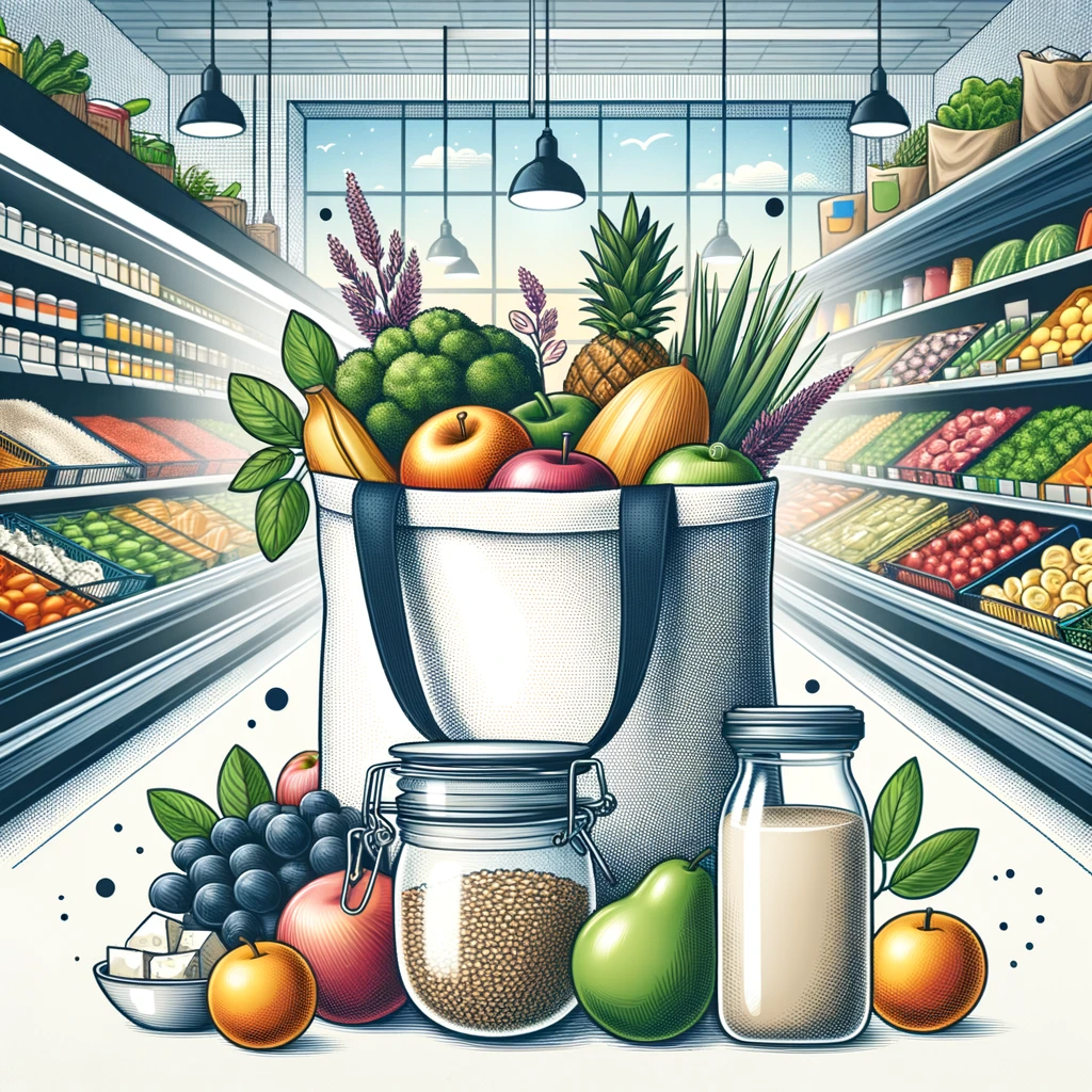 zero-waste grocery shopping